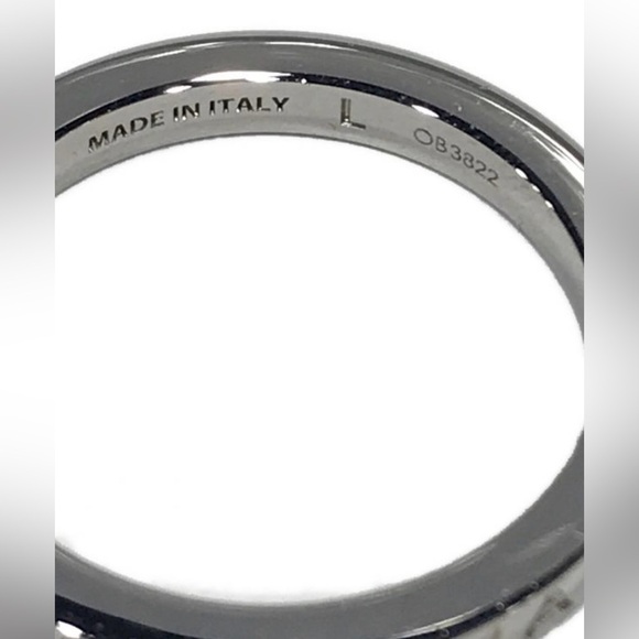Fendi Roma Silver Metallic Engraved Band - Picture 5 of 8